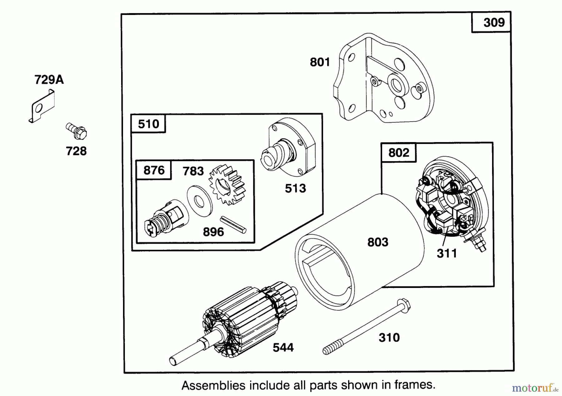  Toro Neu Mowers, Lawn & Garden Tractor Seite 1 71202 (12-38XL) - Toro 12-38XL Lawn Tractor, 1995 (5900001-5999999) ENGINE BRIGGS & STRATTON MODEL 286707-0453-01 #7