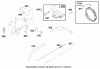 Toro 71209 (13-32XLE) - 13-32XLE Lawn Tractor, 2000 (200000001-200999999) Ersatzteile ENGINE BRIGGS & STRATTON MODEL 28M707-1122-E1 #6
