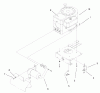 Toro 71209 (13-32XLE) - 13-32XLE Lawn Tractor, 2002 (220010001-220999999) Ersatzteile ENGINE SYSTEM COMPONENTS ASSEMBLY