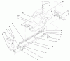 Toro 71212 (17-44HXL) - 17-44HXL Lawn Tractor, 2000 (200000001-200999999) Ersatzteile FRAME & BODY ASSEMBLY