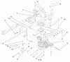 Toro 71215 (14-38HXL) - 14-38HXL Lawn Tractor, 1998 (8900001-8999999) Ersatzteile TRANSAXLE ASSEMBLY