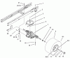 Toro 71223 (16-38XL) - 16-38XL Lawn Tractor, 2002 (220010001-220999999) Listas de piezas de repuesto y dibujos 5 SPEED TRANSAXLE ASSEMBLY