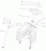 Toro 71233 (17-44HXL) - 17-44HXL Indy Special Edition Lawn Tractor, 2001 (210000001-210999999) Ersatzteile STEERING ASSEMBLY #2