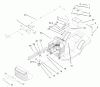 Toro 71245 (14-38HXLE) - 14-38HXLE Lawn Tractor, 2003 (230000001-230999999) Listas de piezas de repuesto y dibujos ELECTRICAL ASSEMBLY