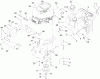 Toro 71283 (17-44HXLE) - 17-44HXLE Lawn Tractor, 2003 (230000001-230999999) Ersatzteile ENGINE SYSTEM ASSEMBLY