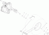 Toro 71283 (17-44HXLE) - 17-44HXLE Lawn Tractor, 2003 (230000001-230999999) Ersatzteile WHEEL AND TIRE COMPONENT ASSEMBLY