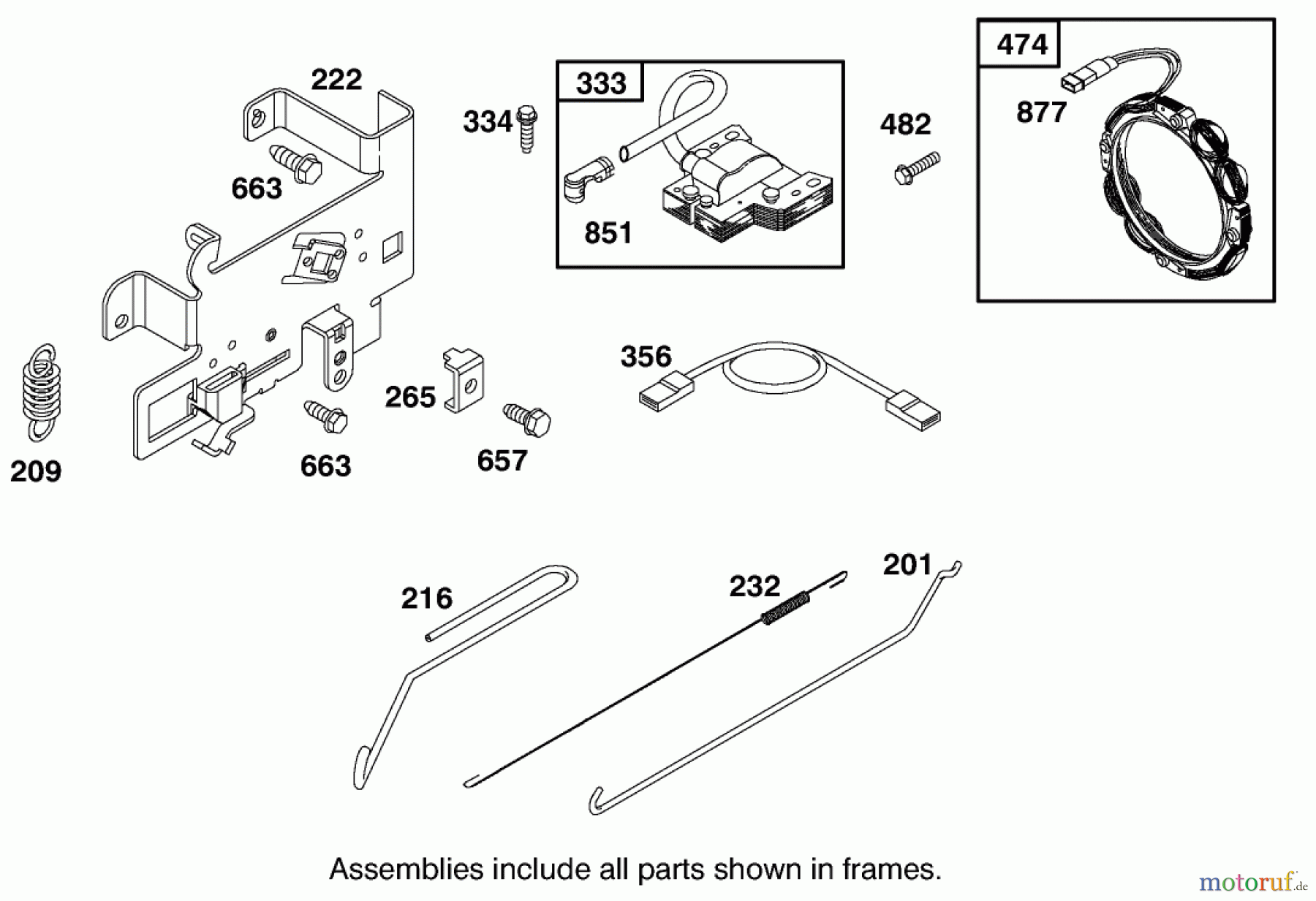  Toro Neu Mowers, Lawn & Garden Tractor Seite 1 71300 (12-32XL) - Toro 12-32XL Lawn Tractor, 2000 (200000001-200999999) ENGINE BRIGGS & STRATTON MODEL 284707-1148-E1 #6