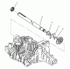Toro 72064 (265-H) - 265-H Lawn and Garden Tractor, 1998 (8900001-8900599) Ersatzteile AXLE SHAFT