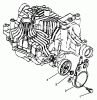 Toro 72104 (267-H) - 267-H Lawn and Garden Tractor, 1996 (6900001-6999999) Ersatzteile BRAKE