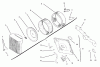 Toro 72104 (267-H) - 267-H Lawn and Garden Tractor, 1998 (8900001-8900599) Listas de piezas de repuesto y dibujos AIR INTAKE/FILTRATION