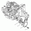 Toro 72104 (267-H) - 267-H Lawn and Garden Tractor, 1998 (8900001-8900599) Listas de piezas de repuesto y dibujos BRAKE