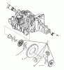Toro 72104 (267-H) - 267-H Lawn and Garden Tractor, 1998 (8900001-8900599) Listas de piezas de repuesto y dibujos DIFFERENTIAL GEAR