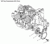 Toro 72105 (268-H) - 268-H Lawn and Garden Tractor, 1999 (9900001-9999999) Ersatzteile BRAKE