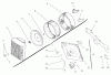 Toro 72087 (268-H) - 268-H Lawn and Garden Tractor, 2001 (210000001-210999999) Listas de piezas de repuesto y dibujos AIR INTAKE / FILTRATION ASSEMBLY KOHLER CV18S-PS-61528 AND CV18S-PS-61529