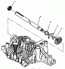 Toro 72102 (269-H) - 269-H Lawn and Garden Tractor, 1996 (6900001-6999999) Listas de piezas de repuesto y dibujos AXLE SHAFT