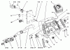 Toro 72102 (269-H) - 269-H Lawn and Garden Tractor, 1996 (6900001-6999999) Listas de piezas de repuesto y dibujos DASH