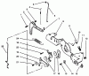 Toro 72102 (269-H) - 269-H Lawn and Garden Tractor, 1996 (6900001-6999999) Listas de piezas de repuesto y dibujos ENGINE CONTROLS
