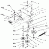Toro 72102 (269-H) - 269-H Lawn and Garden Tractor, 1996 (6900001-6999999) Listas de piezas de repuesto y dibujos HYDRO DRIVE COMPONENTS