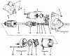 Toro 72102 (269-H) - 269-H Lawn and Garden Tractor, 1996 (6900001-6999999) Listas de piezas de repuesto y dibujos STARTING SYSTEM