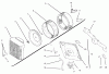 Toro 72108 (270-H) - 270-H Lawn and Garden Tractor, 2001 (210000001-210999999) Listas de piezas de repuesto y dibujos AIR INTAKE/FILTRATION-KOHLER CV20S-PS65531 AND PS65532
