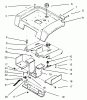 Toro 73362 (312-8) - 312-8 Garden Tractor, 1995 (5900001-5999999) Listas de piezas de repuesto y dibujos FENDER AND SUPPORT