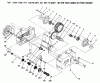 Toro 73363 (312-8) - 312-8 Garden Tractor, 1996 (6900001-6999999) Ersatzteile TRANSMISSION 8-SPEED 4 PINION #2