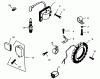 Toro 73380 (312-8) - 312-8 Garden Tractor, 1994 (4900001-4999999) Listas de piezas de repuesto y dibujos IGNITION SYSTEM