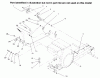 Toro 73402 (314-8) - 314-8 Garden Tractor, 1996 (6900001-6999999) Listas de piezas de repuesto y dibujos BRAKE