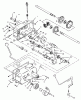 Toro 73420 (416-8) - 416-8 Garden Tractor, 1995 (5900001-5000614) Listas de piezas de repuesto y dibujos TRANSMISSION 8-SPEED #1