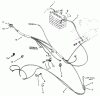 Toro 73423 (416-H) - 416-H Garden Tractor, 1997 (7900001-7999999) Ersatzteile ENGINE WIRE HARNESS