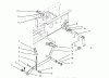 Toro 73501 (520-H) - 520-H Garden Tractor, 1995 (59000412-59002868) Ersatzteile HYDROSTATIC LIFT LINKAGE