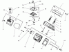 Toro 73561 (522xi) - 522xi Garden Tractor, 2000 (200000201-200999999) Listas de piezas de repuesto y dibujos GROUP 4-HEAD/VALVE/BREATHER