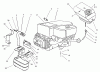 Toro 74570 (170-DH) - 170-DH Lawn Tractor, 2000 (200000001-200999999) Listas de piezas de repuesto y dibujos ENGINE ASSEMBLY