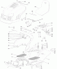 Toro 74585 (DH 210) - DH 210 Lawn Tractor, 2012 (SN 312000001-312999999) Ersatzteile BODY AND HOOD ASSEMBLY