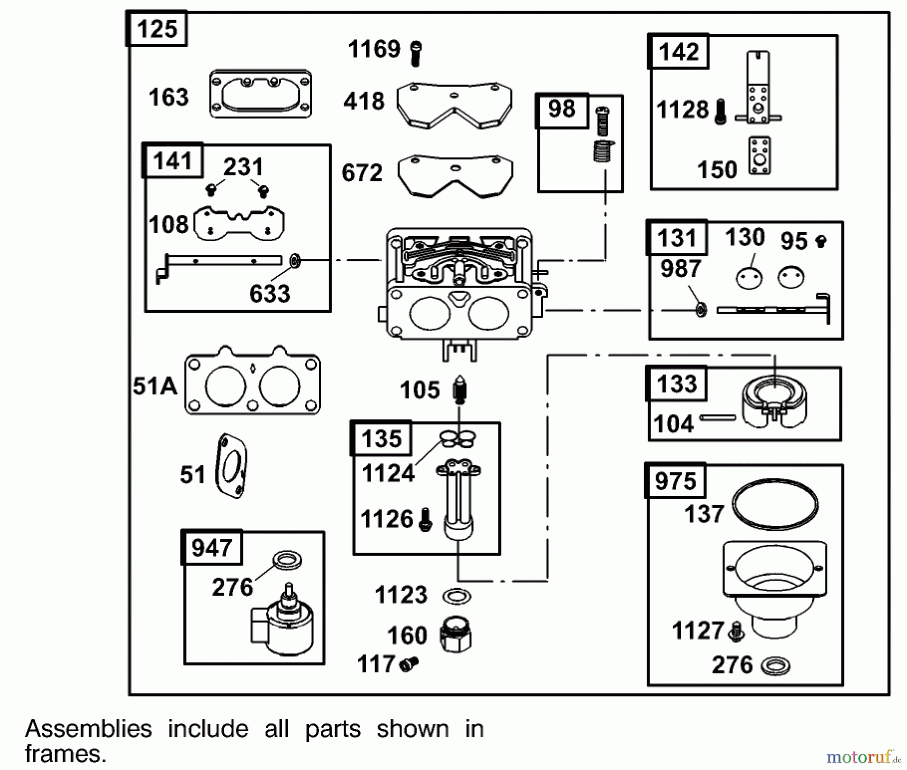Toro Neu Mowers, Lawn & Garden Tractor Seite 1 74590 (DH 220) - Toro DH 220 Lawn Tractor, 2005 (250000001-250999999) CARBURETOR ASSEMBLY BRIGGS AND STRATTON 406777-0157-E1