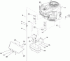 Toro 74592 (DH 220) - DH 220 Lawn Tractor, 2008 (280000001-280000528) Ersatzteile ENGINE ASSEMBLY