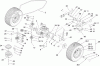 Toro 74592 (DH 220) - DH 220 Lawn Tractor, 2009 (290000001-290999999) Ersatzteile TRANSMISSION ASSEMBLY