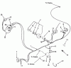 Toro 33-08B303 (108-3) - 108-3 Rear Engine Rider, 1986 Ersatzteile ELECTRICAL SYSTEM-RECOIL START