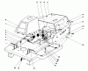 Toro 56125 (7-25) - 7-25 Rear Engine Rider, 1985 (5000001-5999999) Ersatzteile BODY ASSEMBLY