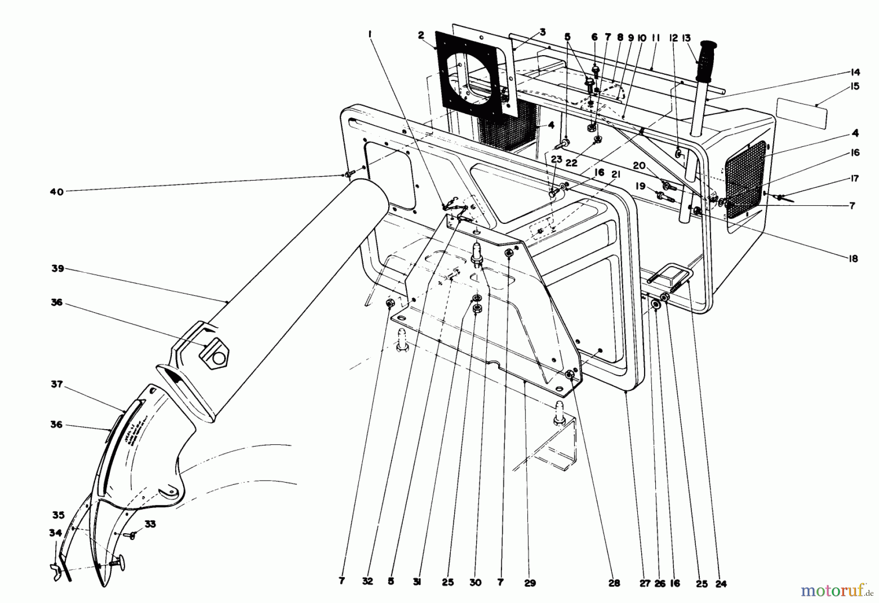  Toro Neu Mowers, Rear-Engine Rider 56125 (7-25) - Toro 7-25 Rear Engine Rider, 1986 (6000001-6999999) EASY-EMPTY GRASS CATCHER MODEL NO. 59046 (OPTIONAL)