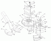 Toro 70125 (13-32G) - 13-32G Rear Engine Rider, 2003 (230000001-230999999) Ersatzteile DECK AND SPINDLE ASSEMBLY