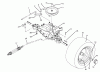 Toro 70142 (12-32) - 12-32 Rear Engine Rider, 1995 (59000001-59999999) Ersatzteile REAR AXLE ASSEMBLY