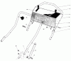 Toro 10500 - 21" Rear Bagging Lawnmower, 1981 (1000001-1999999) Ersatzteile HANDLE ASSEMBLY