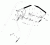 Toro 10502 - 21" Rear Bagging Lawnmower, 1981 (1000001-1999999) Ersatzteile TRACTION CONTROL ASSEMBLY