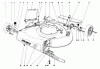 Toro 16287 - Whirlwind II Lawnmower, 1977 (7000001-7999999) Ersatzteile HOUSING ASSEMBLY MODEL 16067 & 16155
