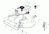 Toro 16297 - Lawnmower, 1983 (3000001-3999999) Ersatzteile ENGINE ASSEMBLY