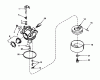 Toro 16299C - Lawnmower, 1986 (6000001-6999999) Ersatzteile CARBURETOR NO. 632050A