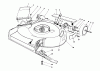 Toro 16299C - Lawnmower, 1986 (6000001-6999999) Ersatzteile HOUSING ASSEMBLY