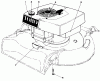 Toro 16300 - Lawnmower, 1982 (2000001-2999999) Ersatzteile ENGINE ASSEMBLY