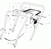 Toro 16400 - 21" Side Discharge Mower, 1994 (4900001-4999999) Ersatzteile HANDLE ASSEMBLY
